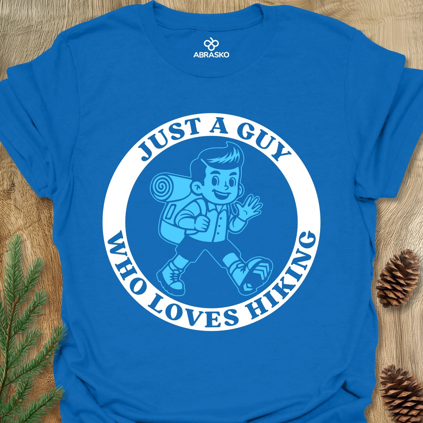 Guy Loves Hiking Tee