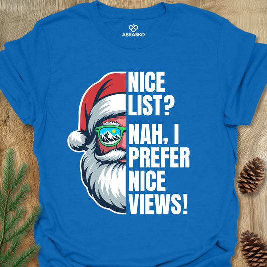 Nice List Santa Tee