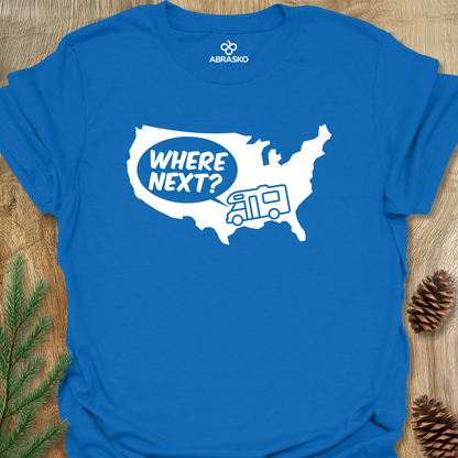 Where Next? Tee
