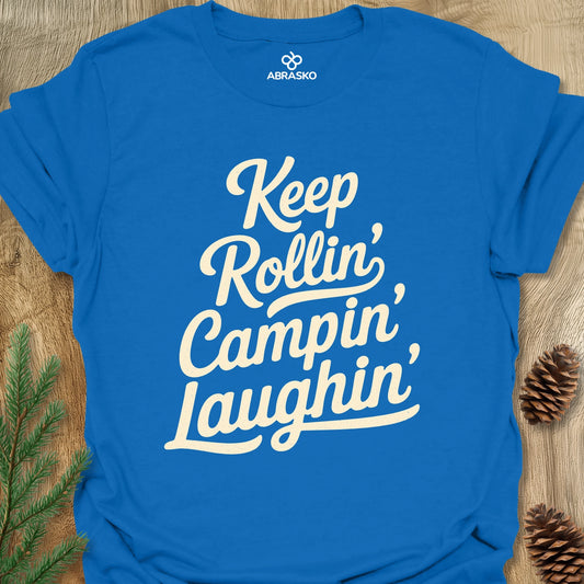 Keep Rollin Campin Tee