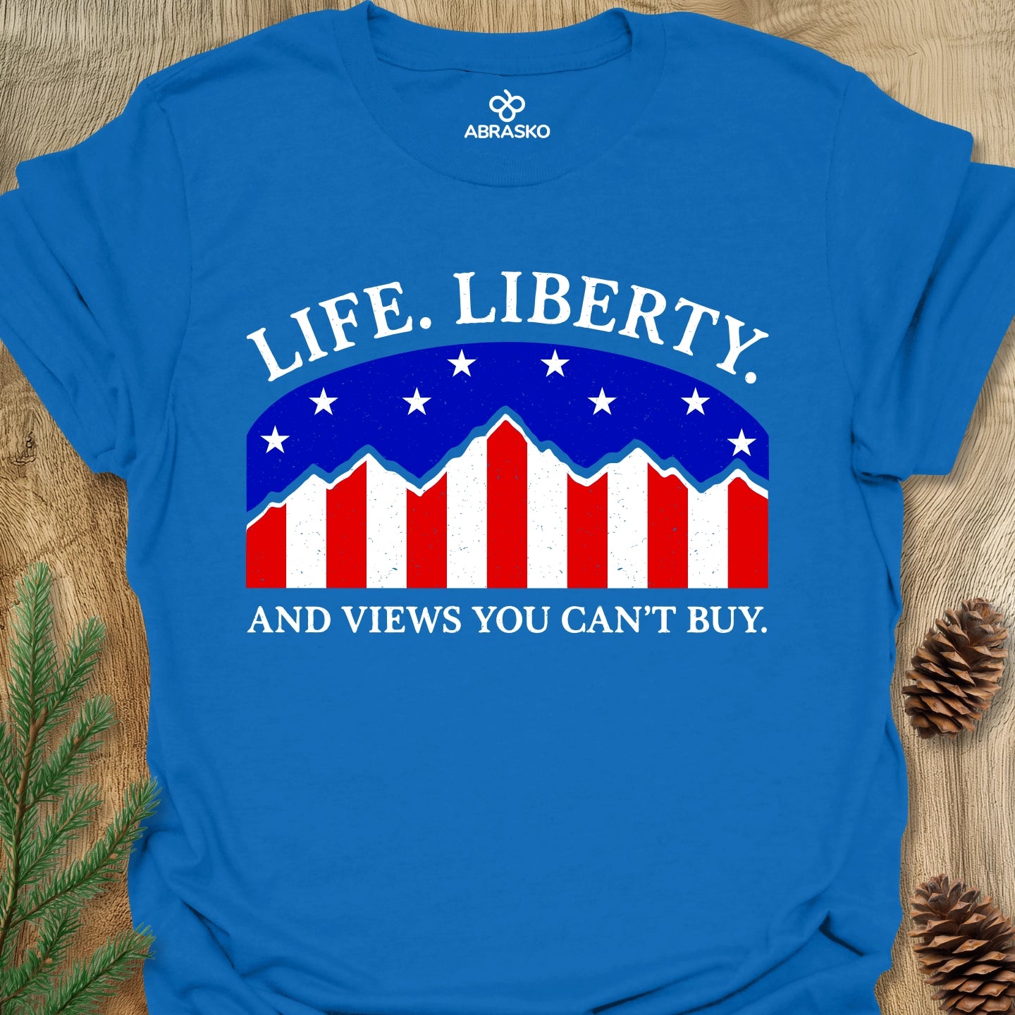 Life Liberty And Views Tee