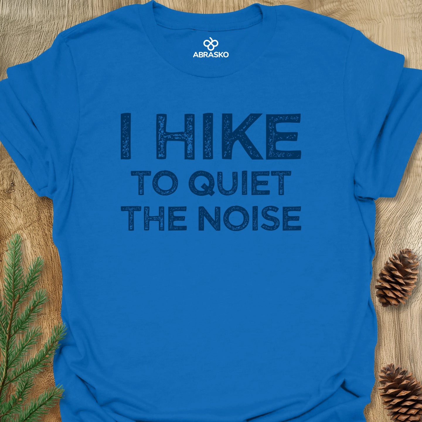 I Hike To Quiet Noise Tee