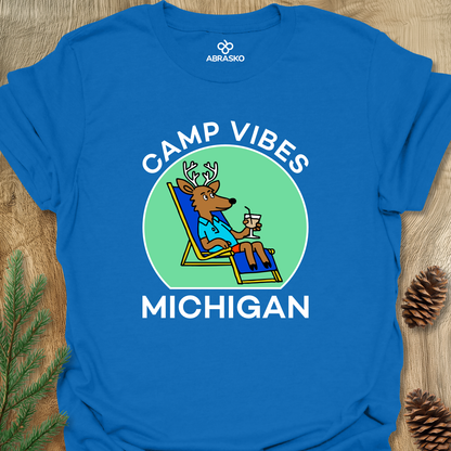 Camp Vibes Michigan Tee