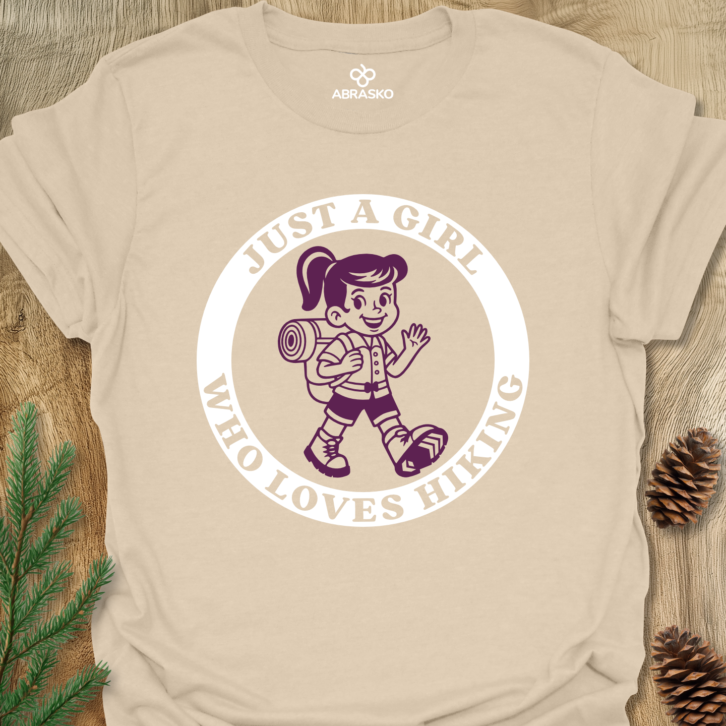 Girl Loves Hiking Tee