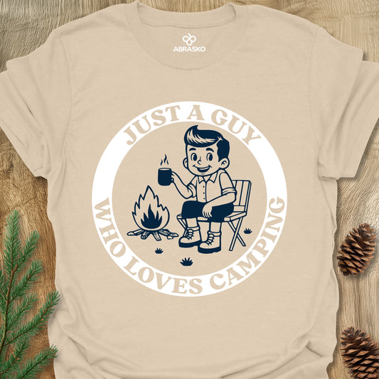 Guy Loves Camping Tee