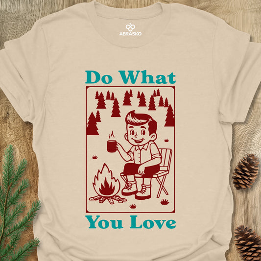 Love Camping Guy Tee