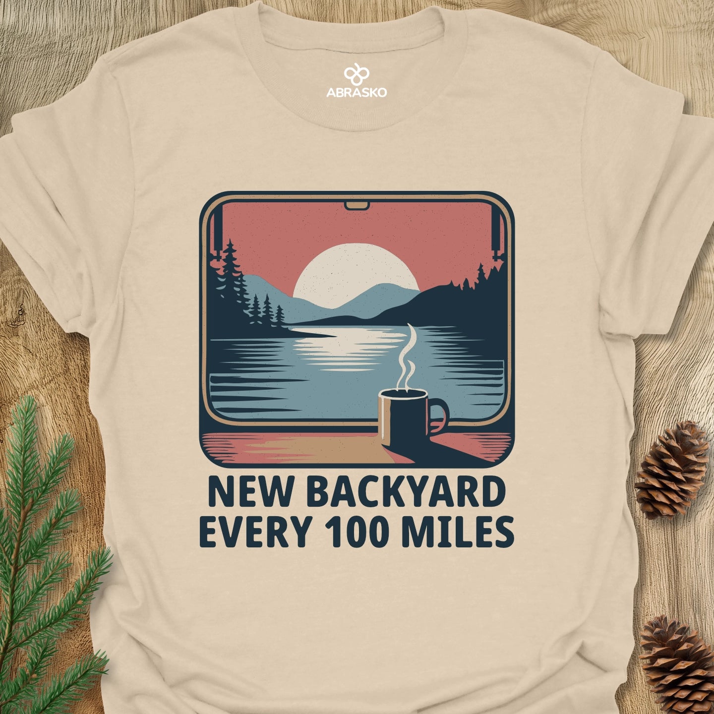 New Backyard Every 100 Miles Tee