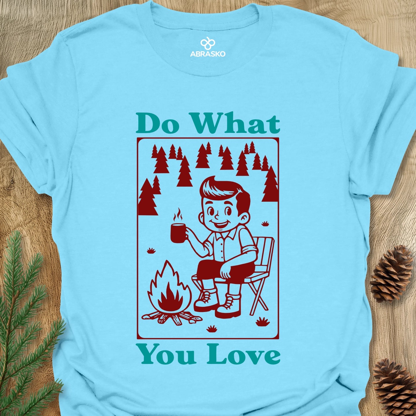 Love Camping Guy Tee
