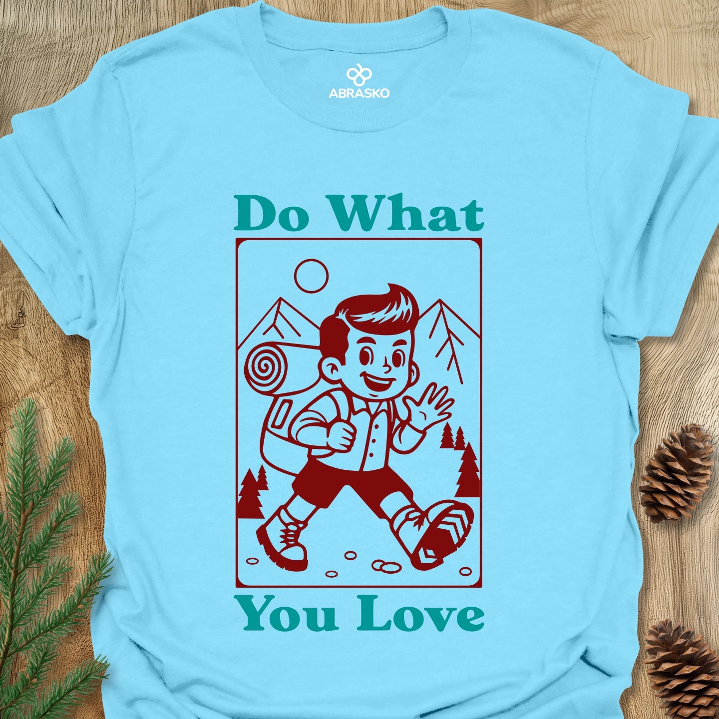 Love Hiking Guy Tee